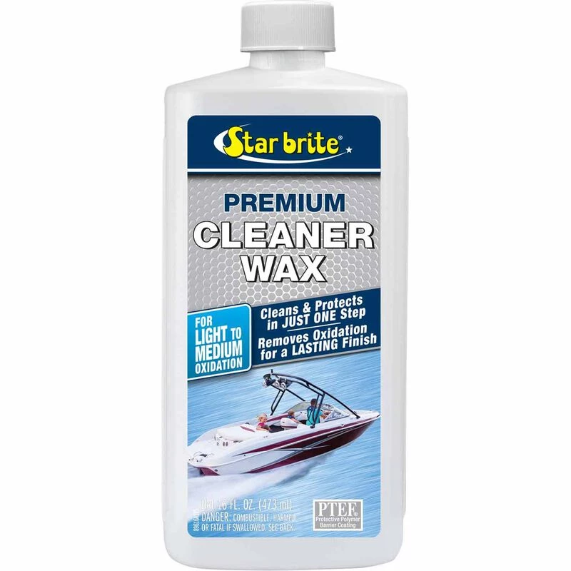 STAR BRITE One-Step Cleaner Wax, Pint