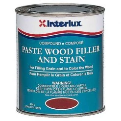 INTERLUX Mahogany Paste Wood Filller/Stain, Pint