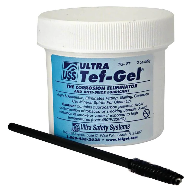 TEF GEL Corrosion Eliminator and Anti-Seize Lubricant, 2 oz.