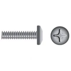 FASCO FASTENER Stainless Steel Phillips Pan-Head Coarse Thread Machine Screws