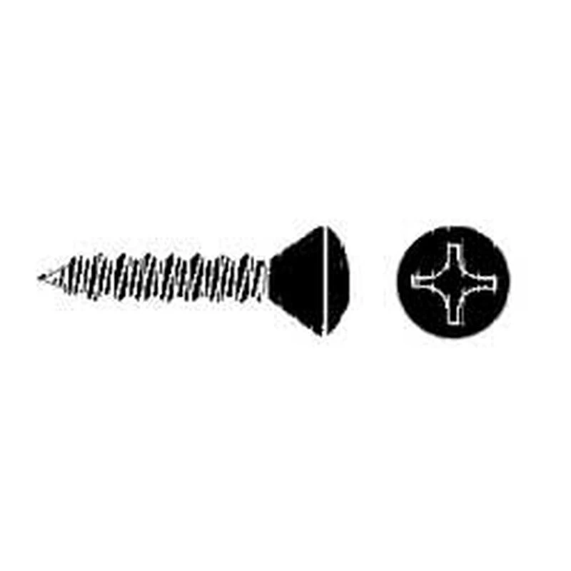 FASCO FASTENER Stainless Steel Phillips Oval-Head Tapping Screws - Image 49