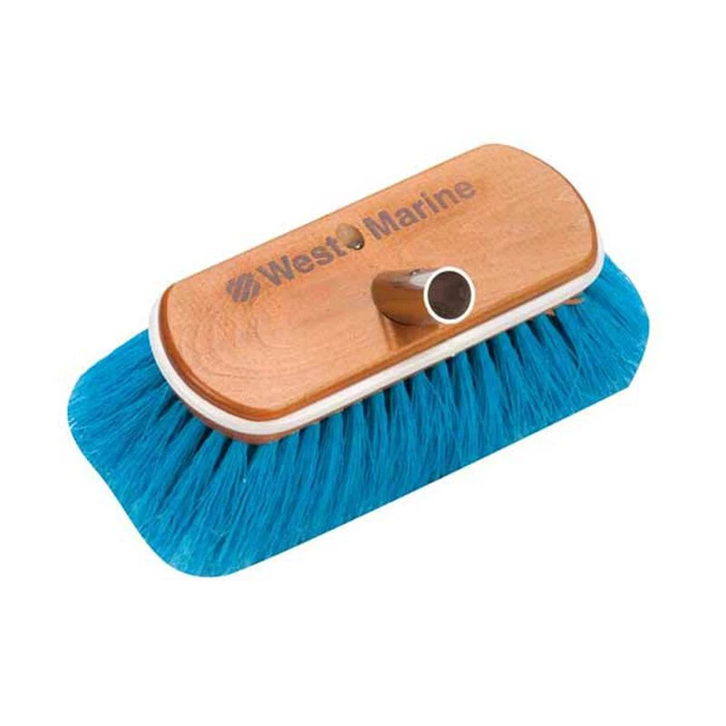 WEST MARINE Admiral Deck Brush, Medium Bristles