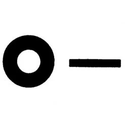 FASCO FASTENER 5/16" D X 7/8" OD Stainless Steel BP Flat Washer, 100-Pack