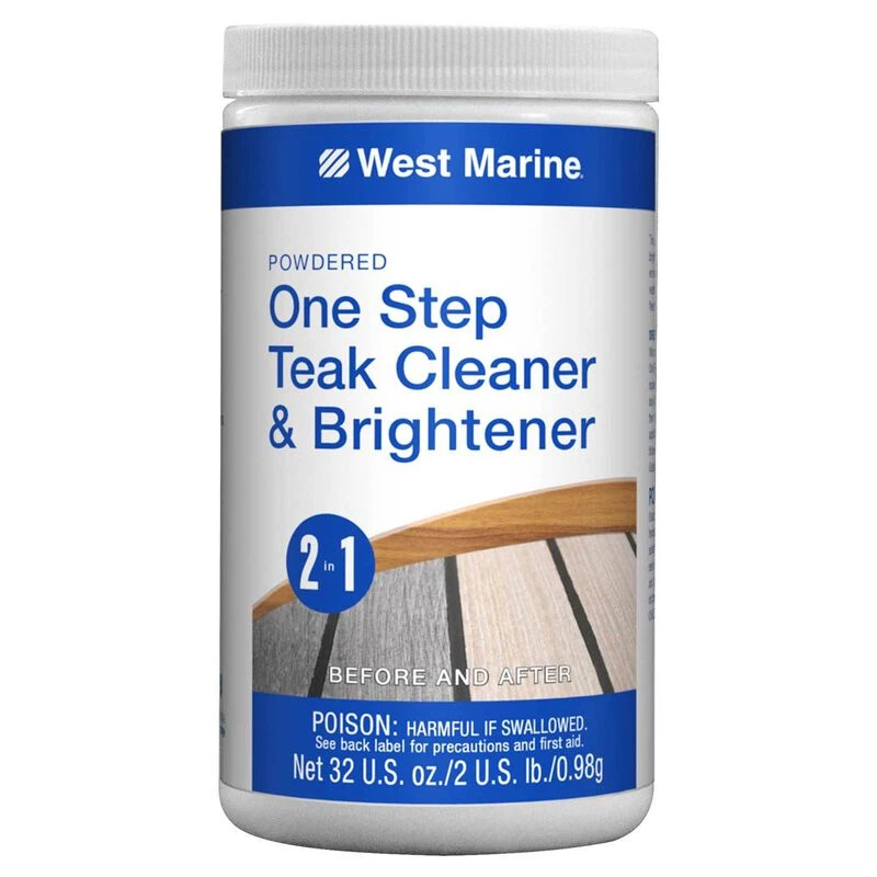 WEST MARINE One-Step Teak Cleaner & Brightener