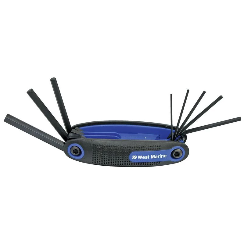 WEST MARINE Folding SAE & Metric Hex Key 2-Pack - Image 3