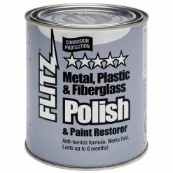 FLITZ Metal, Plastic & Fiberglass Polish Cream Paste, Gallon