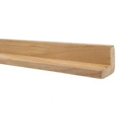 SEATEAK Teak "L" Molding, 1 3/16"H x 1 3/16"W x 5' L