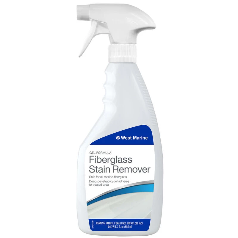 WEST MARINE Fiberglass Stain Remover, 22oz.