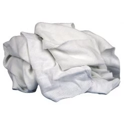 BUFFALO White Flannel Rags