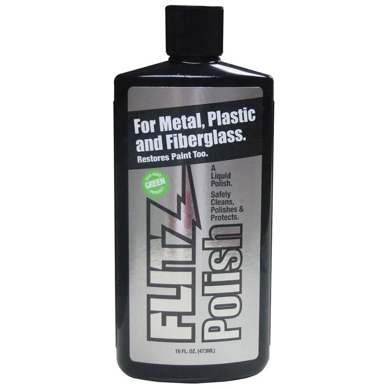 FLITZ Liquid Metal, Plastic & Fiberglass Polish, 16 oz.