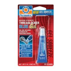 PERMATEX Medium-Strength Threadlocker Blue Gel, .20 fl. oz.