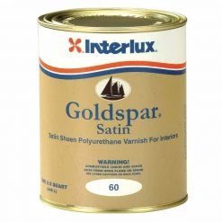 INTERLUX Goldspar Satin Varnish, Quart