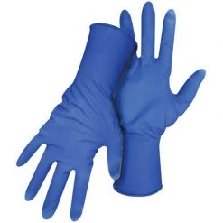 BOSS Heavy-Duty Disposable Latex Gloves