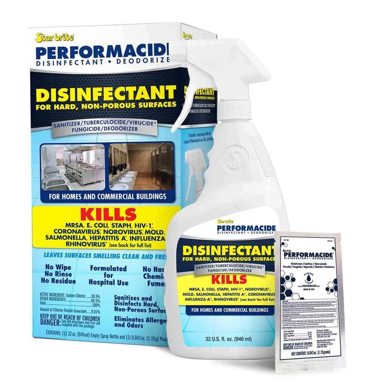 STAR BRITE Performacide Disinfectant, 32 oz.
