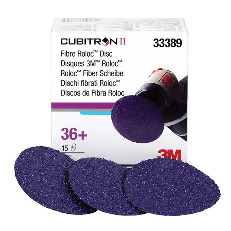 3M Cubitron™ II Roloc™ Fiber Discs - Image 4
