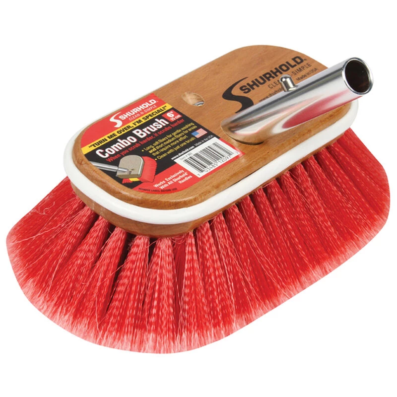 SHURHOLD Combo Deck Brush, 6"