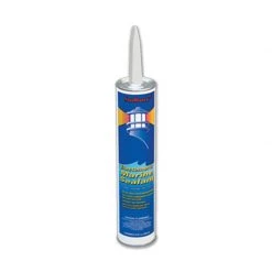 SUDBURY One-Part Marine Grade Elastomeric Sealant, White, 10 oz.