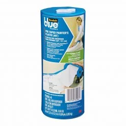 3M ScotchBlue™ Pre-Taped Painter's Plastic with Dispenser, 48" x 30 Yards