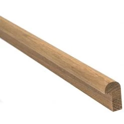 WHITECAP Teak Edge Molding, Straight Length,13/16"x 1 3/8" x 5'