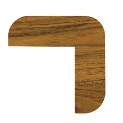 WHITECAP Small "L" Teak Molding