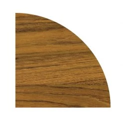 WHITECAP Small Quarter Round Teak Molding