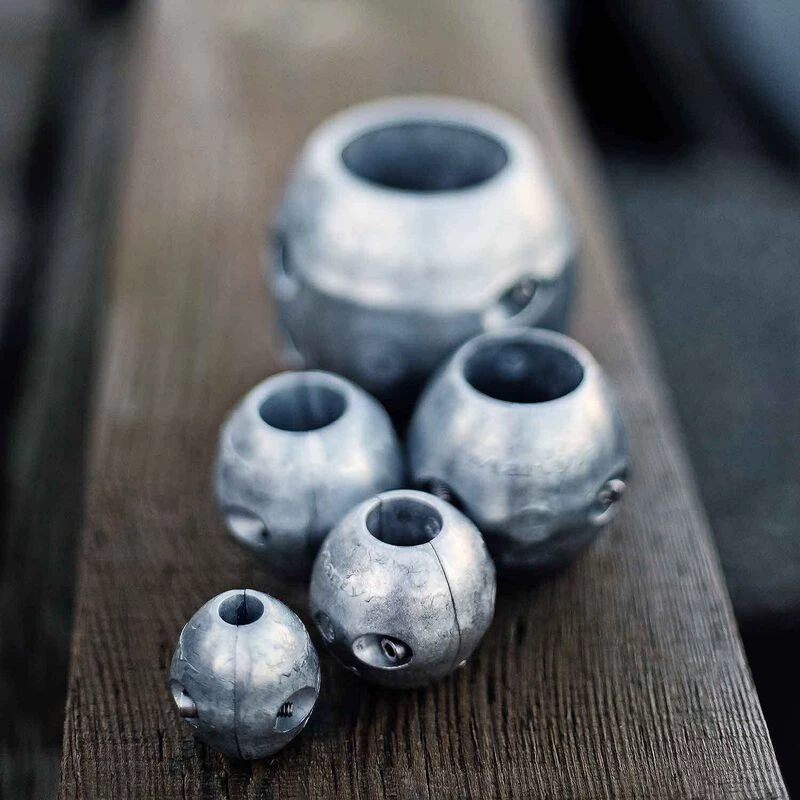 MARTYR Streamlined Zinc Prop Nut Shaft Anode, 4.5" ID, 6.25" OD, 3.5"H - Image 2