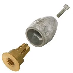 MARTYR Aluminum Prop Nut Aluminum Prop Nut Anodes, 2" OD, 3" Length