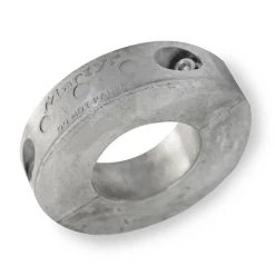 MARTYR Limited Low Clearance Aluminum Shaft Anode, 2" ID, 3.5" OD, 1.37"H