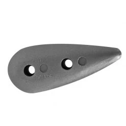 MARTYR Bolt-On Magnesium Medium Teardrop Hull Anode, 2" x 5" x 0.8"
