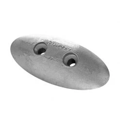 MARTYR Bolt-On Magnesium Small Streamlined Hull Anode, 1.92" x 4.36" x 0.7"