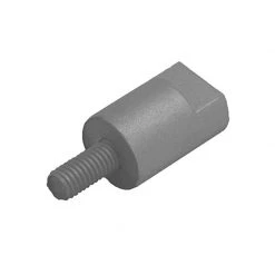 MARTYR Zinc T-Core Anode for Yanmar, 0.8" Outer x 1.7"