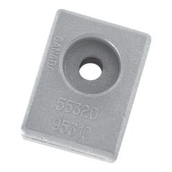 MARTYR Aluminum Small Block Anode for Suzuki, 1.2" x 1.6" x 0.5"