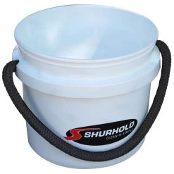 SHURHOLD 3 1/2 Gallon Plastic Bucket, White