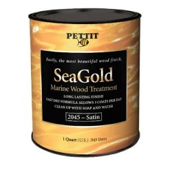 PETTIT PAINT SeaGold Marine Wood Treatment, Quart