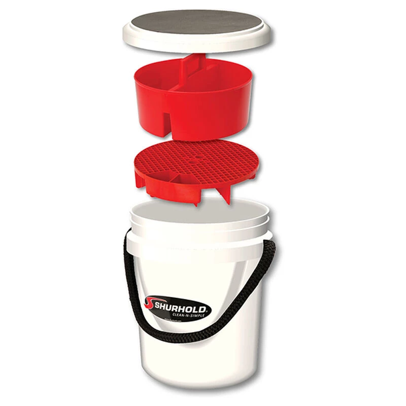 SHURHOLD One Bucket Cleaning Kit, White