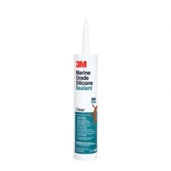 3M Marine Grade Silicone Sealant, Clear