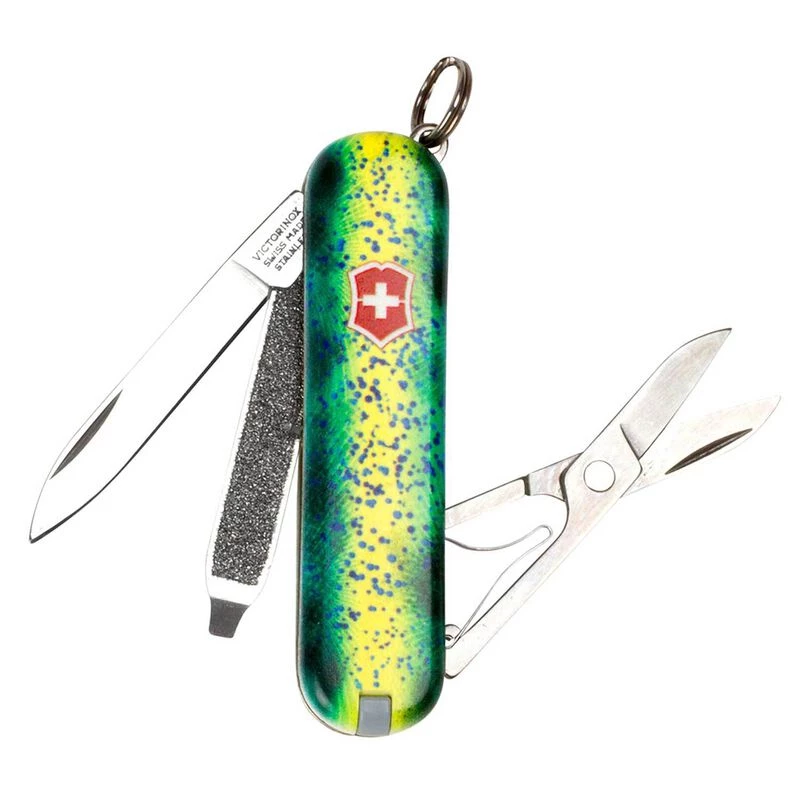 VICTORINOX Classic SD Dorado Green Swiss Army Knife