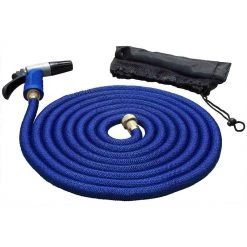 HOSECOIL 50' Expandable Hose Kit with Nozzle & Storage Bag