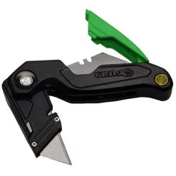 GRIP ON TOOLS Utility Knife with Extra Blades