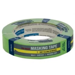 BLUE DOLPHIN 1" Pro-Grade Masking Tape, Green