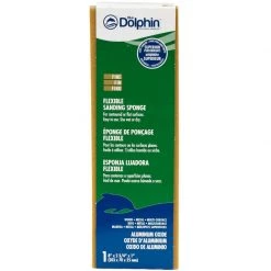 BLUE DOLPHIN 8" Sanding Sponge, Fine