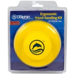 BLUE DOLPHIN 11 Piece Ergonomic Hand-Sanding Discs