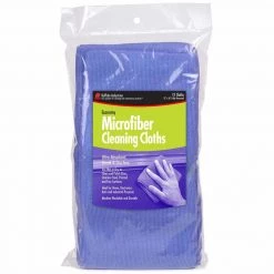 BUFFALO 12" x 16" Microfiber Cleaning Cloths, 12-Pack
