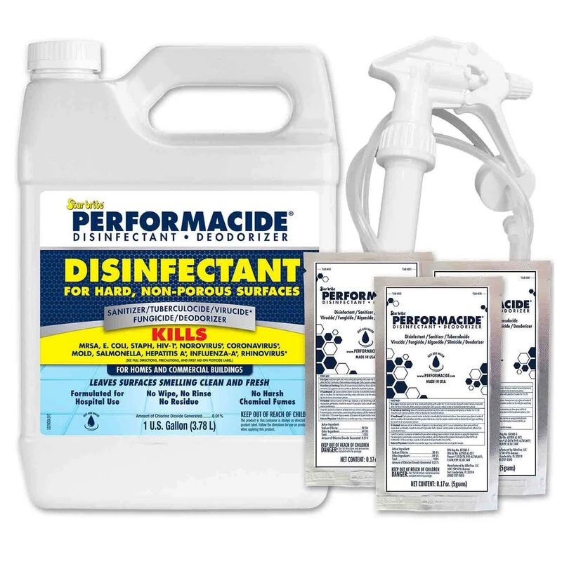 STAR BRITE PERFORMACIDE® Hard Surface Disinfectant, Gallon
