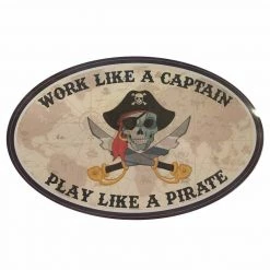 WEST MARINE Work Like A Captain Removable/Restickable Boat Sticker