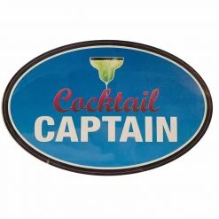 WEST MARINE Cocktail Captain Removable/Restickable Boat Sticker
