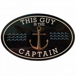 WEST MARINE This Guy Captain Removable/Restickable Boat Sticker