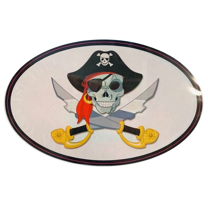 WEST MARINE Pirate Removable/Restickable Boat Sticker