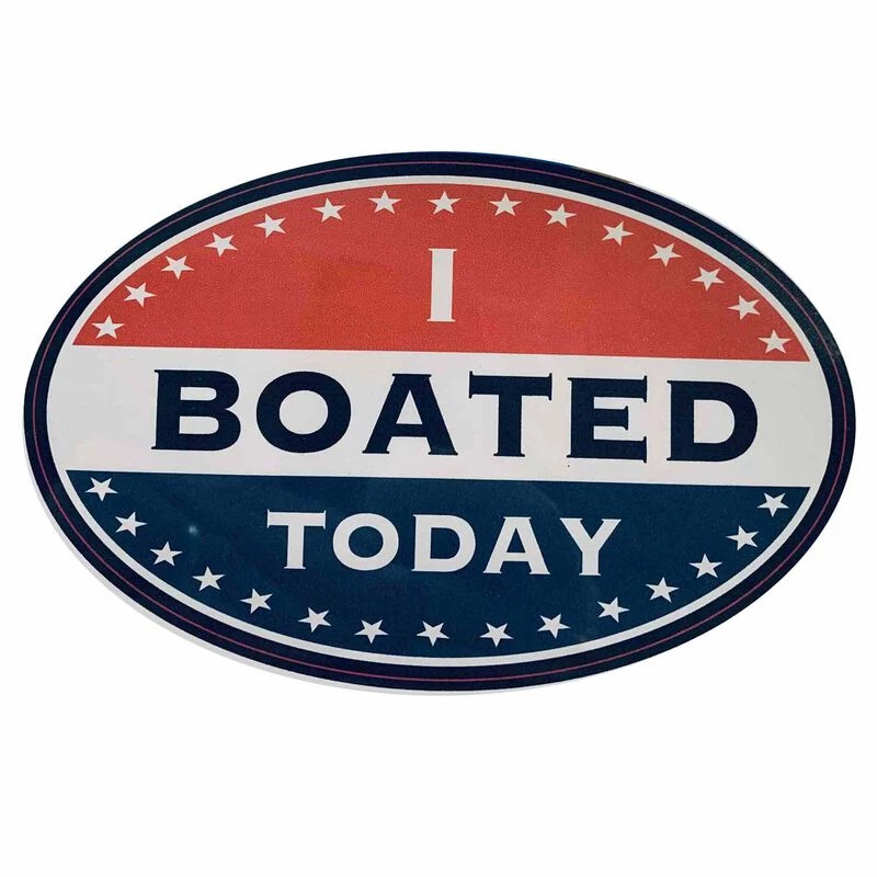 WEST MARINE I Boated Today Removable/Restickable Boat Sticker