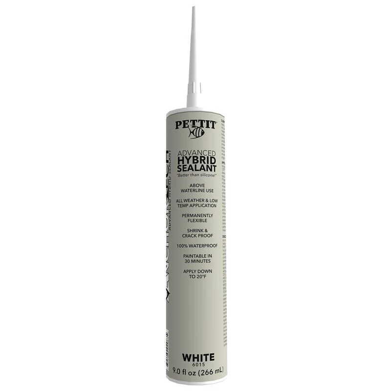 PETTIT PAINT AnchorTech™ Advanced Hybrid Waterproof Sealant, 9 fl. oz., White